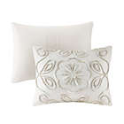 Alternate image 4 for Madison Park Violette Tufted Cotton 3-Piece King/California King Coverlet Set in Ivory/Taupe