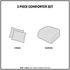 Alternate image 5 for Intelligent Design Arlow 3-Piece Color Block Sherpa Full/Queen Comforter Set in Grey/Ivory