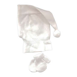 NYGB™ Newborn 2-Piece Balaclava Hat and Mitten Set in Ivory