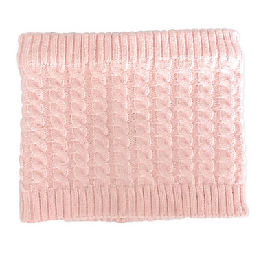 NYGB&trade; Micro Cable Cowl in Pink. View a larger version of this product image.