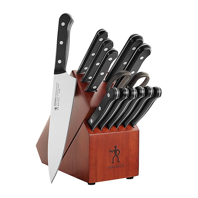 Zwilling® J.A. Henckels International Everedge Solution 14-Piece Knife Block Set | Bed Bath & Beyond