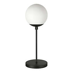 Hudson&Canal Theia Globe Table Lamp in Black
