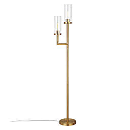Hudson&Canal Basso Floor Lamp in Gold