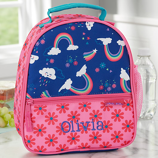 Peppa Pig Preschool Medium 12" Backpack Book Bag Lunch Box & 7" Clip On Plush