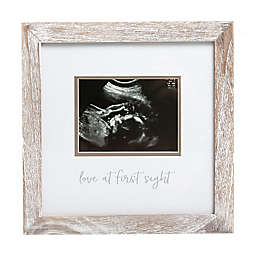 Pearhead&reg; &quot;Love at First Sight&quot; Sonogram Rustic Picture Frame