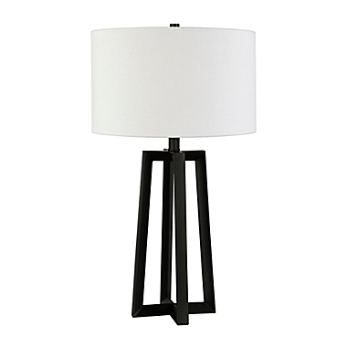 Hudson&amp;Canal Helena Table Lamp in Black. View a larger version of this product image.