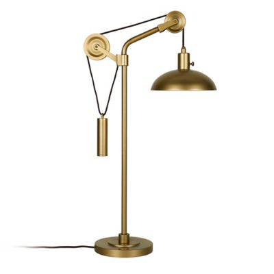 pulley table lamp