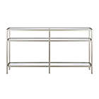 Alternate image 5 for Hudson&amp;Canal&reg; Sivil Console Table in Satin Nickel finish