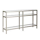 Alternate image 0 for Hudson&amp;Canal&reg; Sivil Console Table in Satin Nickel finish