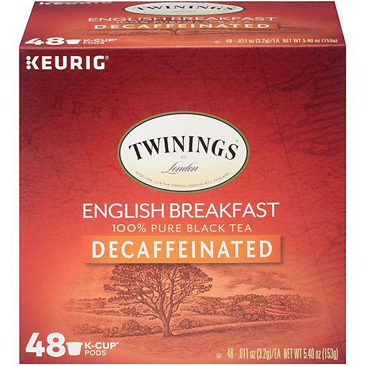 Alternate image 1 for Twinings of London® Decaf English Breakfast Tea Value Pack Keurig® K-Cup® Pods 48-Count