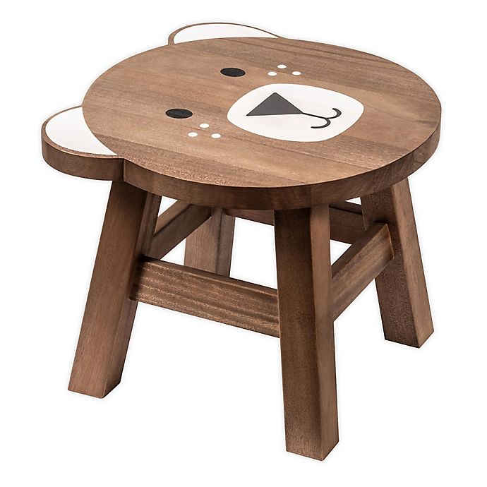 Alternate image 1 for Prinz Animal-Themed Children's Wooden Stool Collection
