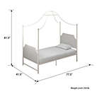 Alternate image 18 for Little Seeds Monarch Hill Clementine Twin Canopy Bed in White
