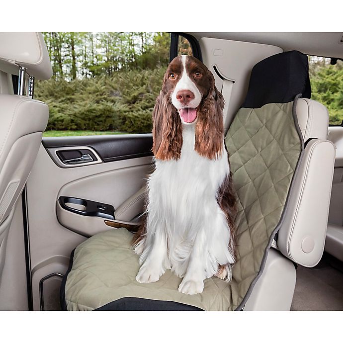Quilted Bucket Pet Seat Cover In Green, Car Seat Covers For Dogs Bed Bath And Beyond