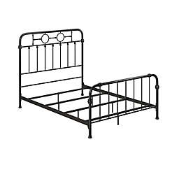 Little Seeds™ Willow Full Metal Bed in Black