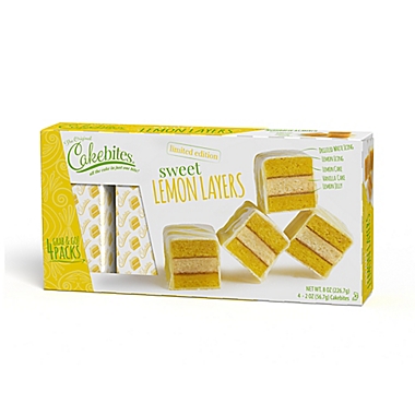 Sweet Lemon Cakebites Family Pack (4-Count). View a larger version of this product image.