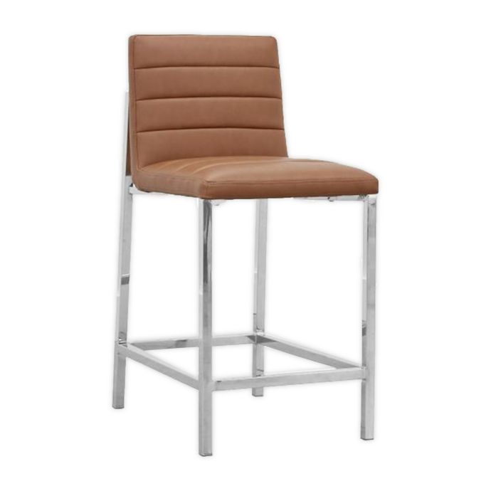 Modus Furniture Amalfi Metal Back Counter Stool Bed Bath And Beyond 9699