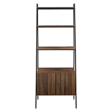 Forest Gate&trade; Ranger 72-Inch Ladder Bookcase in Dark Walnut. View a larger version of this product image.