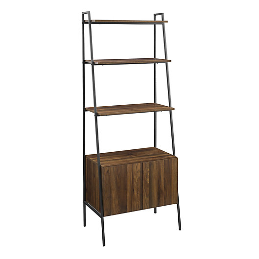 Forest Gate Ranger 72 Inch Ladder, Monarch Specialties Bookcase Ladder With 2 Storage Drawers