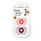 Alternate image 5 for Doddle &amp; Co.&reg; 2-Pack Pop and Go Pacifiers in Blush/Lilac