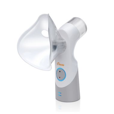 Crane Cordless Warm Steam and Cool Mist Personal Inhaler in White. View a larger version of this product image.