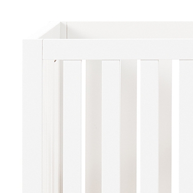 Child Craft&trade; Forever Eclectic&trade;SOHO 4-in-1 Convertible Crib in White/Natural. View a larger version of this product image.