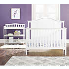 Alternate image 5 for Child Craft&trade; Forever Eclectic&trade; Cottage Arch Top 4-in-1 Convertible Crib in Matte White