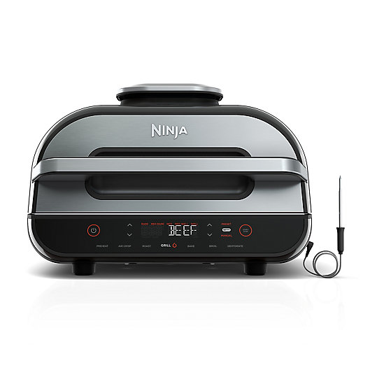 Alternate image 1 for Ninja® Foodi™ Smart XL 6-in-1 Indoor Grill with 4-qt Air Fryer, Roast, Bake, Broil, Dehydrate