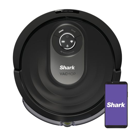 Shark Wi-Fi Connected Robot Vacuum and Mop with Advanced Navigation