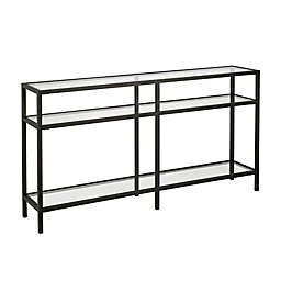 Hudson&Canal Sivil 55-Inch Console Table in Blackened Bronze