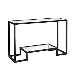 Hudson&Canal™ Athena Console Table in Blackened Bronze