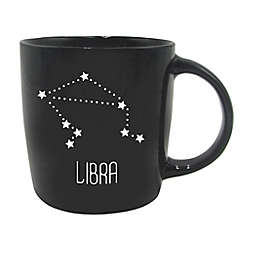Libra Zodiac Coffee Mug in Black