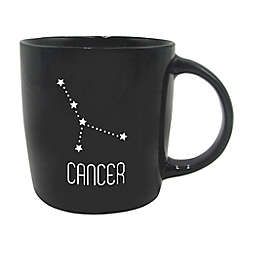 Cancer Zodiac Coffee Mug in Black