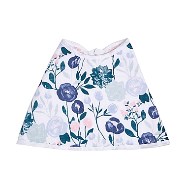 aden + anais&reg; essentials Flowers Bloom Burpy Bib in Pink. View a larger version of this product image.