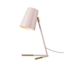 Dobby Desk Lamp with Metal Shade in Rose/Gold
