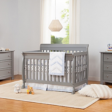 DaVinci Kalani 4-in-1 Convertible Crib in Grey. View a larger version of this product image.