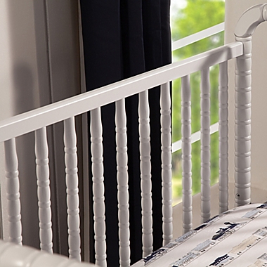 DaVinci Jenny Lind 3-in-1 Convertible Crib in Fog Grey. View a larger version of this product image.