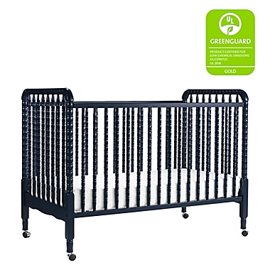 DaVinci Jenny Lind 3-in-1 Convertible Crib in Navy. View a larger version of this product image.