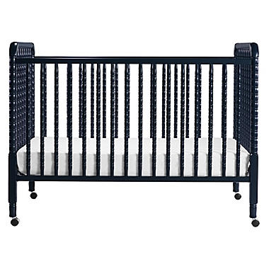 DaVinci Jenny Lind 3-in-1 Convertible Crib in Navy. View a larger version of this product image.