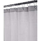 Alternate image 2 for Enchante Home&reg; 72-Inch x 72-Inch Ria Shower Curtain in Silver