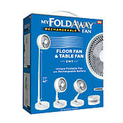 As Seen on TV 7039 11.5-Inch My Foldaway Fan in White