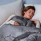 Alternate image 2 for Sealy&reg; 18 lb. Weighted Blanket in Grey