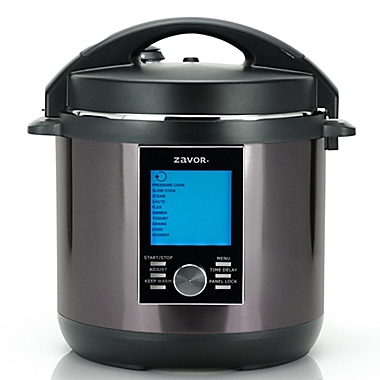 ZAVOR&reg; LUX&reg; LCD Multicooker in Black. View a larger version of this product image.
