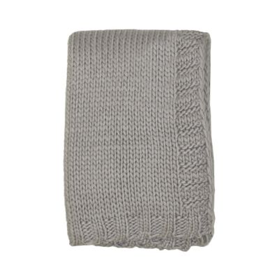 NoJo Kimberly Grant Large Gauge Cable Knit Blanket