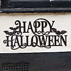 Alternate image 1 for Glitzhome 24-Inch Metal Happy Halloween Wall Sign