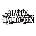 Alternate image 0 for Glitzhome 24-Inch Metal Happy Halloween Wall Sign
