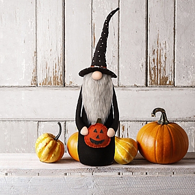 Glitzhome 28-Inch Halloween Gnome Standing Sign. View a larger version of this product image.