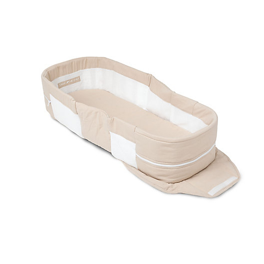 Alternate image 1 for Baby Delight® Snuggle Nest™ Organic Portable Infant Sleeper in Oatmeal