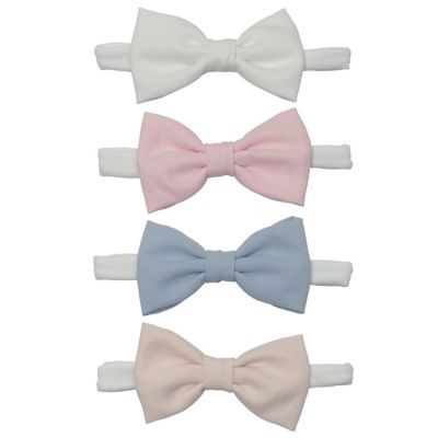 So' Dorable 4-Pack Pastel Bow Headbands