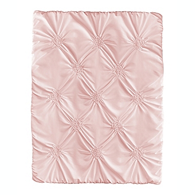 Sweet Jojo Designs&reg; Harper 4-Piece Crib Bedding Set in Blush/White. View a larger version of this product image.