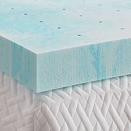Dream Collection™ by LUCID® 4-Inch Gel Swirl Memory Foam Mattress Topper